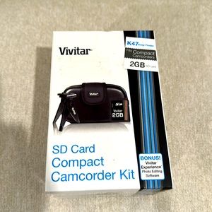 Vivitar SD Card Compact Camcorder Kit